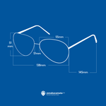 Arturo Transparant - Mollucas - Frame Kacamata Pria / Wanita Minus Plus Silinder Anti Radiasi 