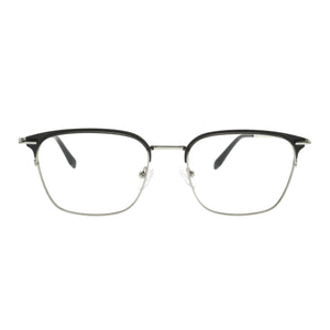 8008 C3 Black Silver - Mollucas - Frame Kacamata Pria / Wanita Minus Plus Silinder Anti Radiasi 