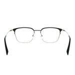 8008 C3 Black Silver - Mollucas - Frame Kacamata Pria / Wanita Minus Plus Silinder Anti Radiasi 