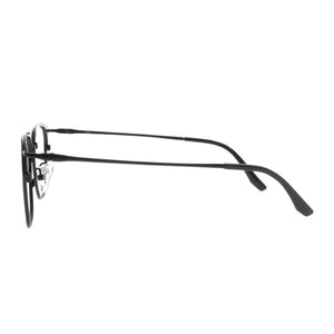 8008 C4 Black - Mollucas - Frame Kacamata Pria / Wanita Minus Plus Silinder Anti Radiasi 