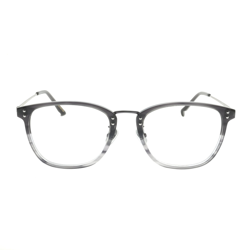 8104 C5 Black Transparent - Mollucas - Frame Kacamata Pria / Wanita Minus Plus Silinder Anti Radiasi