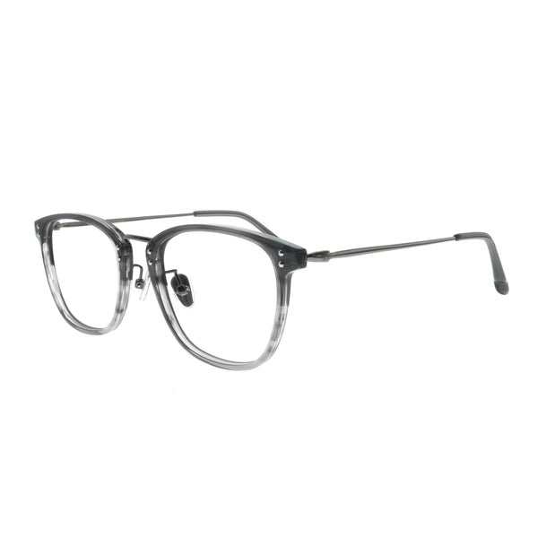 8104 C5 Black Transparent - Mollucas - Frame Kacamata Pria / Wanita Minus Plus Silinder Anti Radiasi