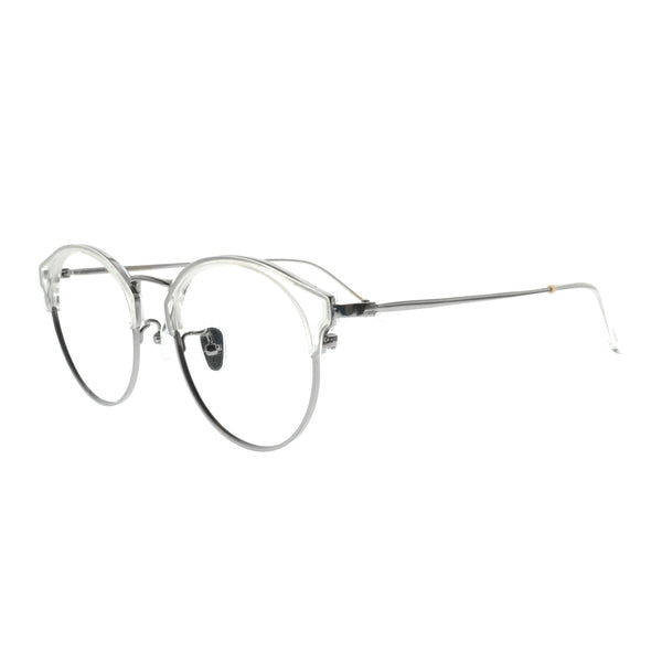 8105 C3 Transparent - Mollucas - Frame Kacamata Pria / Wanita Minus Plus Silinder Anti Radiasi