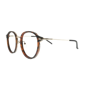 Clip On DC3030Y C3 Turtoise - Mollucas - Frame Kacamata Pria / Wanita Minus Plus Silinder Anti Radiasi 