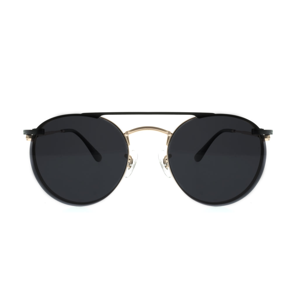 Clip On DC3040Y C2 Gold - Mollucas - Frame Kacamata Pria / Wanita Minus Plus Silinder Anti Radiasi