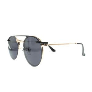 Clip On DC3040Y C2 Gold - Mollucas - Frame Kacamata Pria / Wanita Minus Plus Silinder Anti Radiasi 