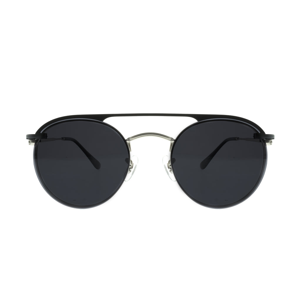 Clip On DC3040Y C5 Silver - Mollucas - Frame Kacamata Pria / Wanita Minus Plus Silinder Anti Radiasi