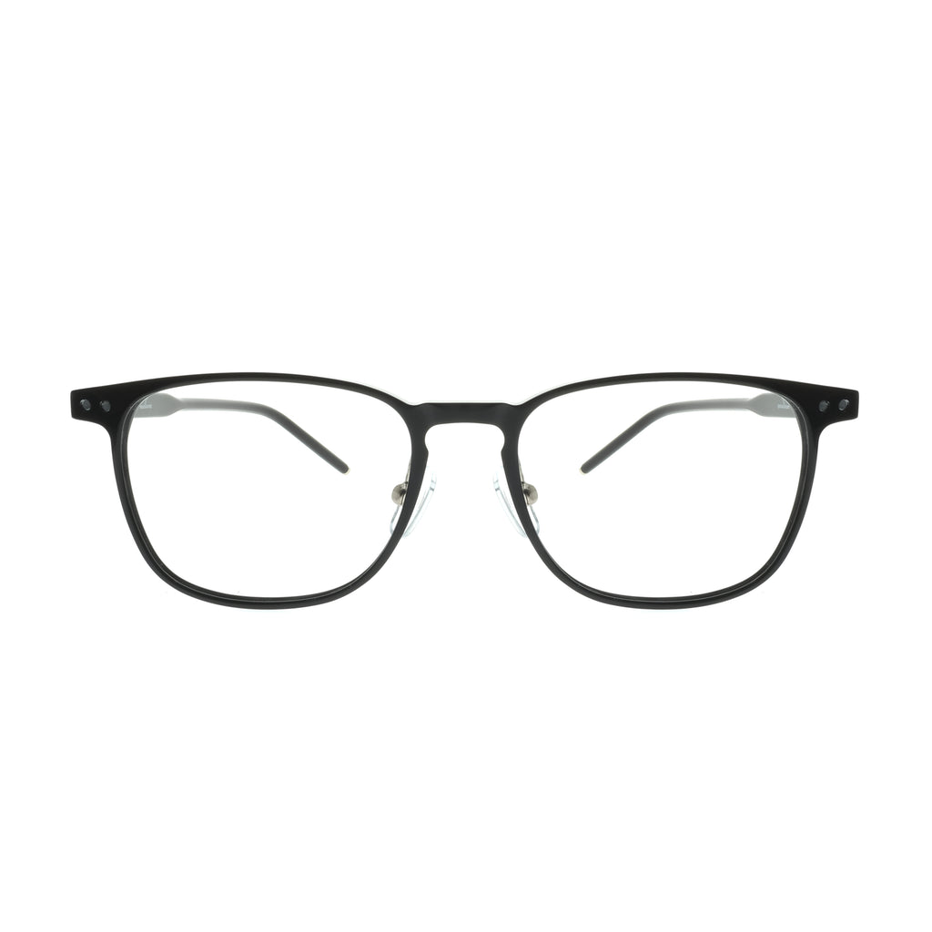 GM1015 C1 Black Glossy - Mollucas - Frame Kacamata Pria / Wanita Minus Plus Silinder Anti Radiasi