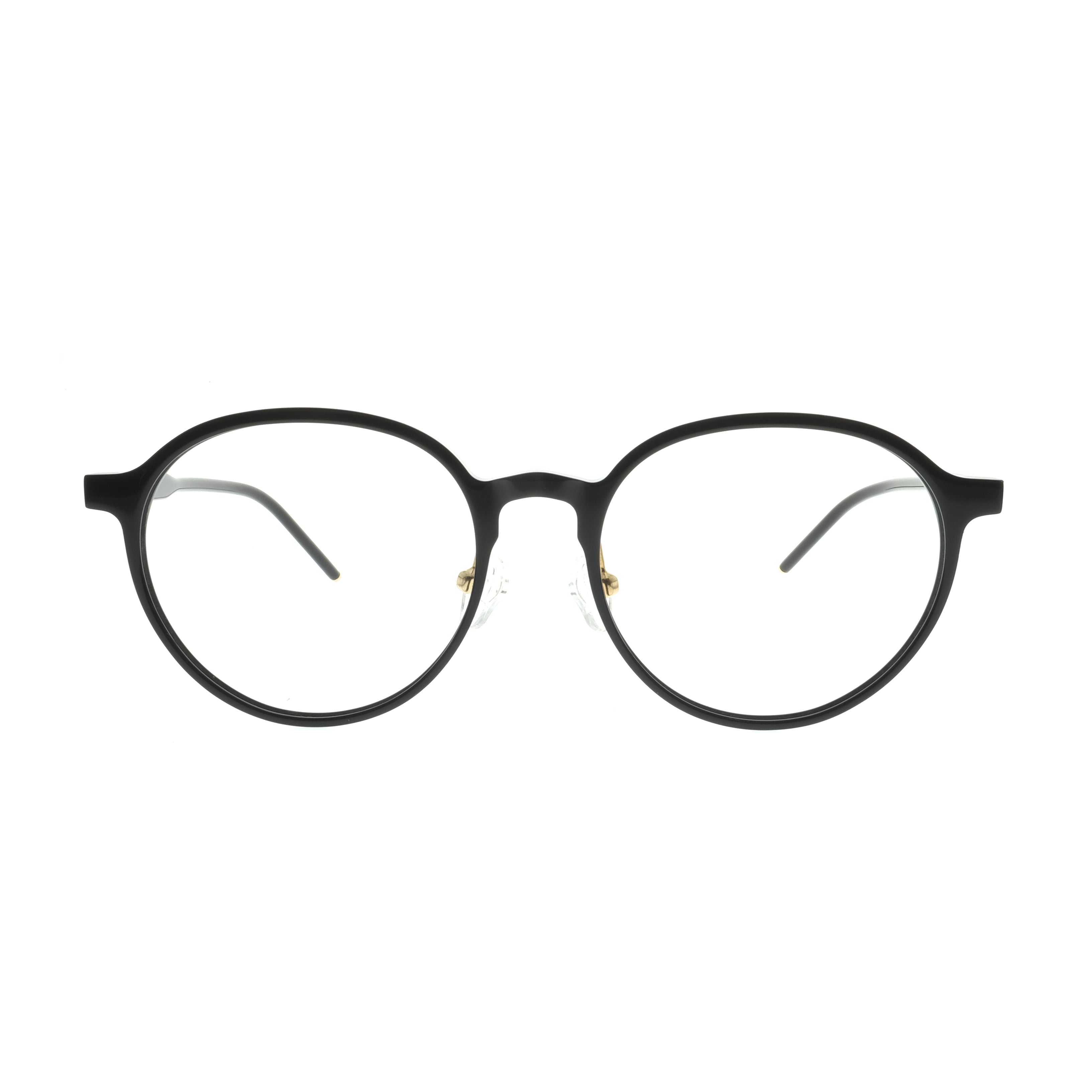 GM1018 B2 Black Glossy - Mollucas - Frame Kacamata Pria / Wanita Minus Plus Silinder Anti Radiasi 