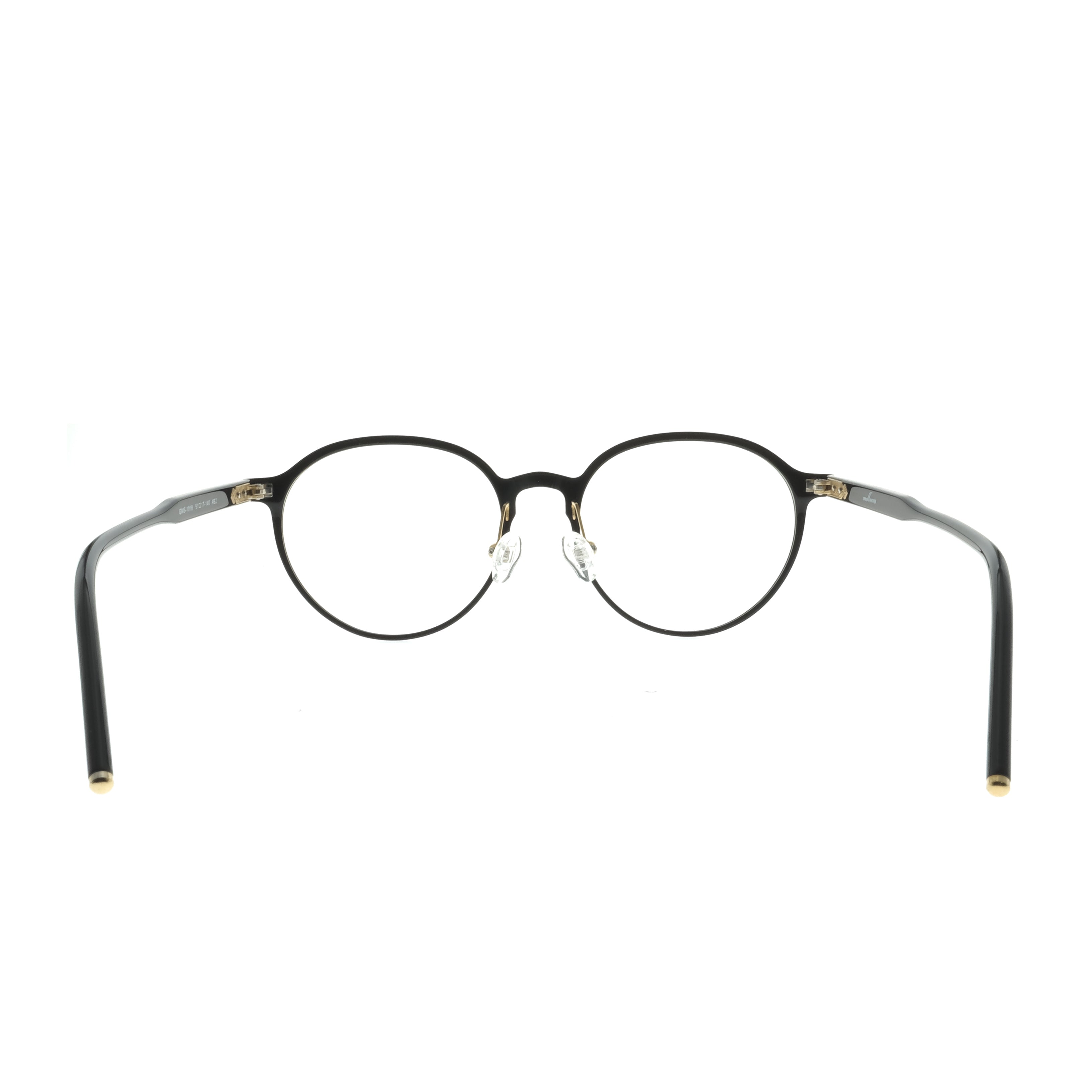 GM1018 B2 Black Glossy - Mollucas - Frame Kacamata Pria / Wanita Minus Plus Silinder Anti Radiasi 