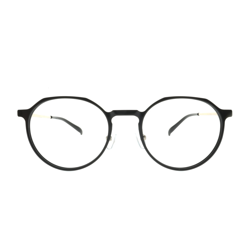 GM2000 C1 Black Glossy - Mollucas - Frame Kacamata Pria / Wanita Minus Plus Silinder Anti Radiasi