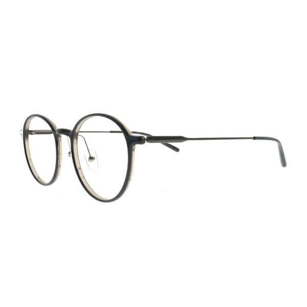 GM2004 C6 Black Glossy - Mollucas - Frame Kacamata Pria / Wanita Minus Plus Silinder Anti Radiasi