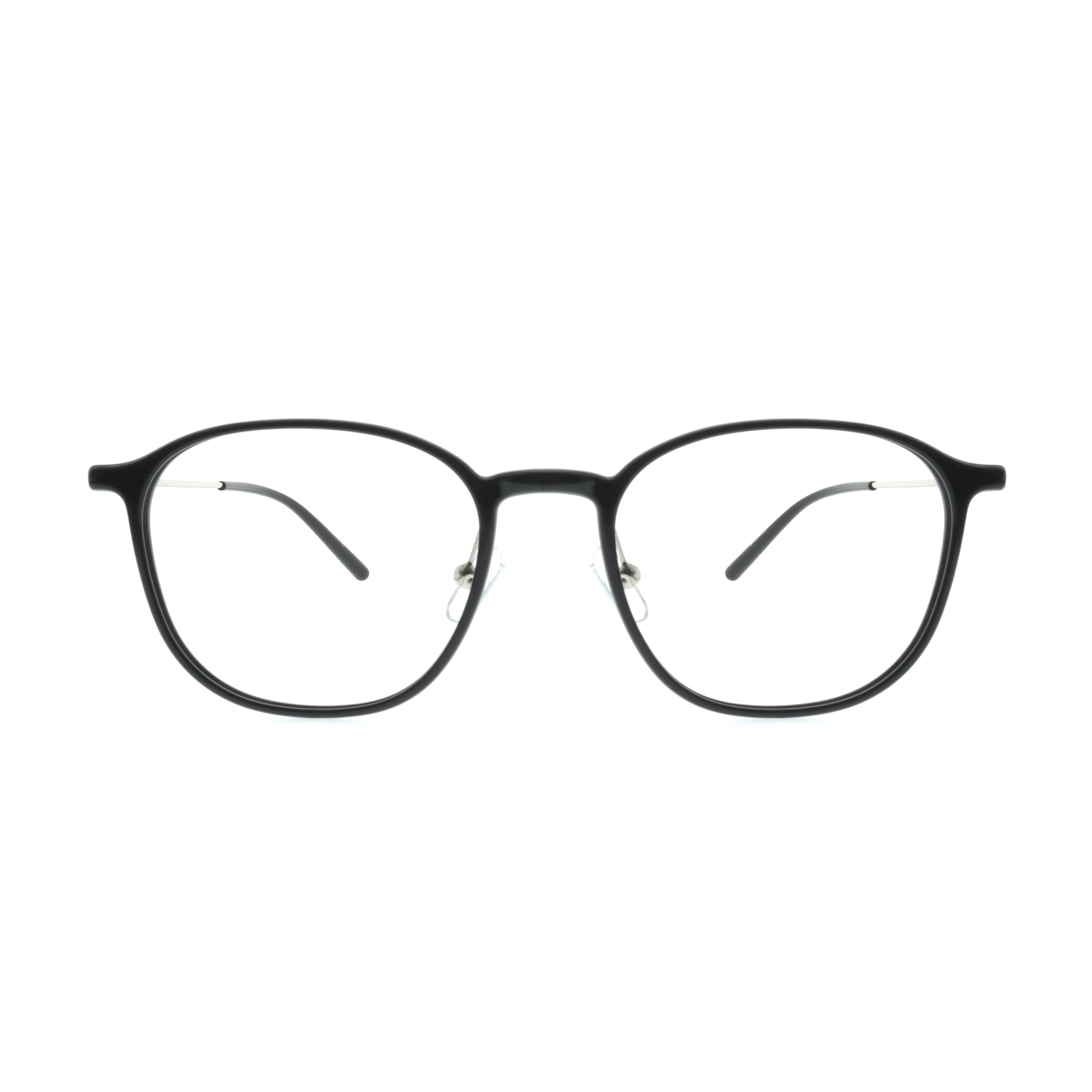 GM2009 C5 Black Silver - Mollucas - Frame Kacamata Pria / Wanita Minus Plus Silinder Anti Radiasi 